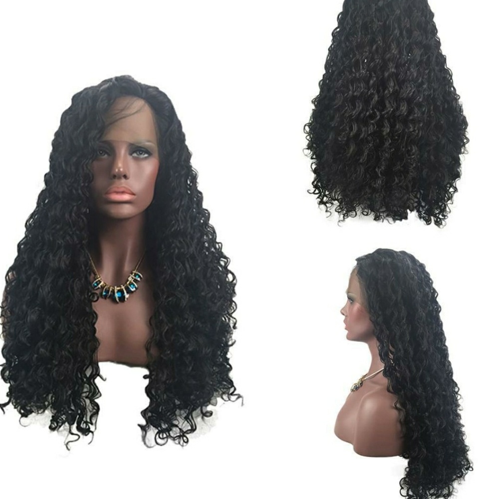 Curly Lace Front Wig - Picture 3 of 6